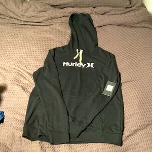 Black hurly hoody size medium